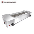 K1354 Barbecue elétrico para churrasco elétrico de aço inoxidável comercial